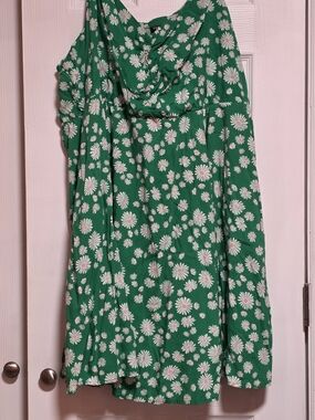 torrid Green Daisy Print Dress